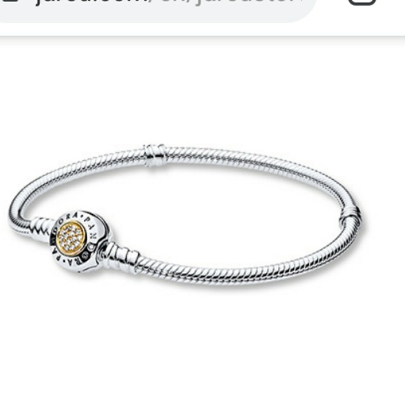 COPY - Sterling silver Pandora Bracelet with two … - Picture 7 of 7